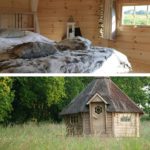 C'est très glamping : chalet de Laponie. Hébergement insolite pour un séjour en famille ou entre amis.