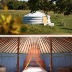 Hébergement insolite : yourte mongole c'est très glamping !